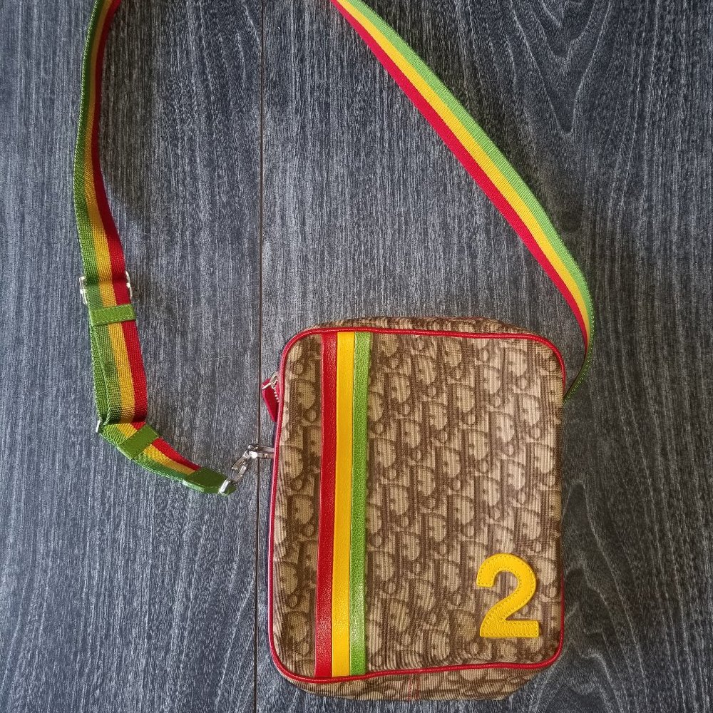 Christian Dior Rasta Trotter Crossbody Bag